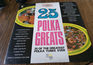 25 Polka Greats LP (1971 K-Tel International)